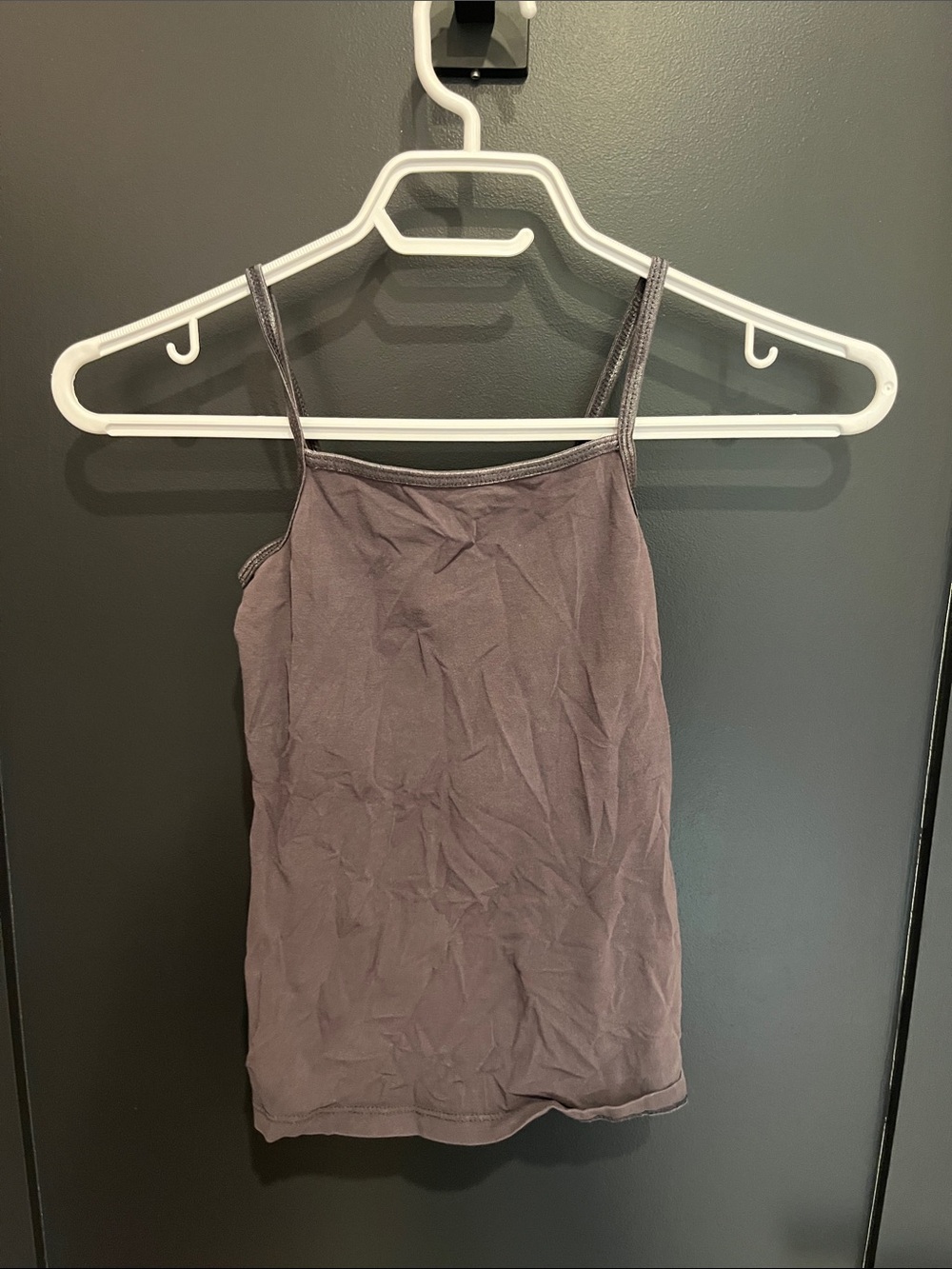 H&M Gray Spaghetti Strap Tank Top